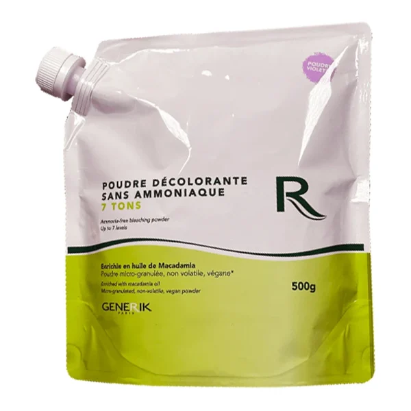 Poudre Décolorante Violette Sans Ammoniaque 7 Tons Generik 500g 1